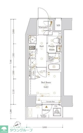 Log戸越の物件間取画像